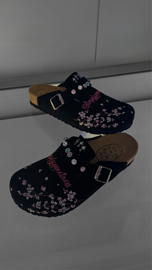 Cherry-blossom Clogs